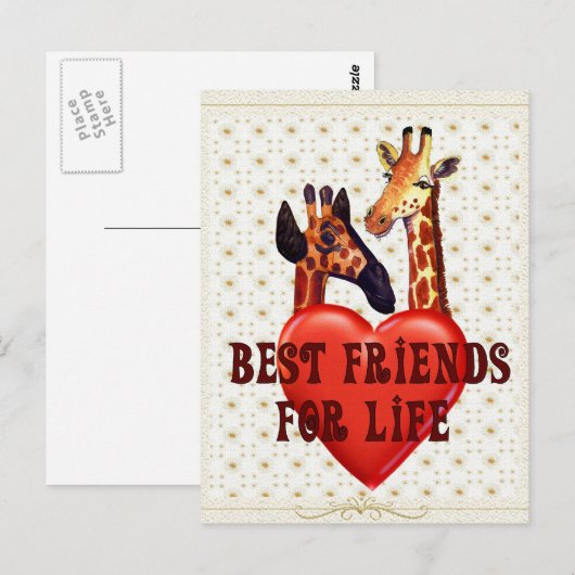 友最高の人 ポストカード (正面/裏面)