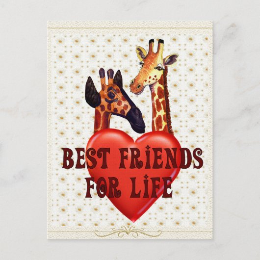 友最高の人 ポストカード (正面)