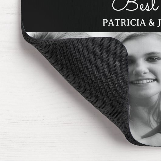 友最高の人 |複数カスタム写真記念日 マウスパッド (コーナー)