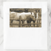 友最高の人 長方形シール (バッグ)