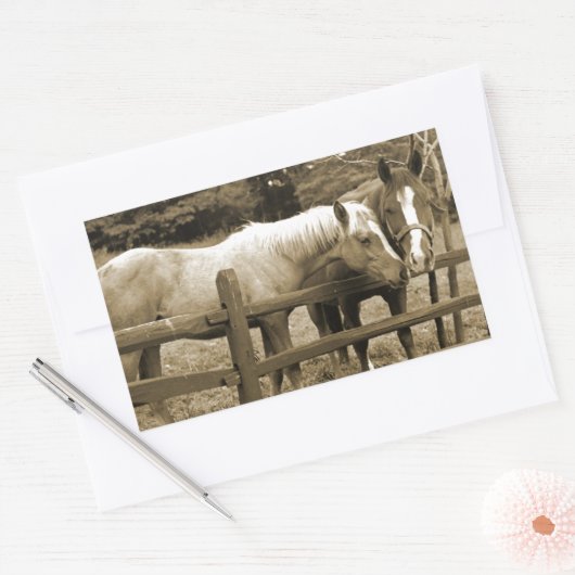 友最高の人 長方形シール (封筒)