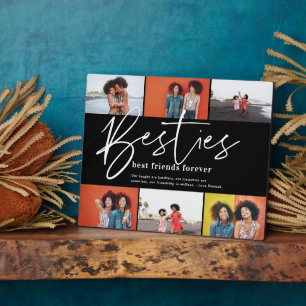 友最高の人   6フォトコラージギフトプラーク フォトプラーク