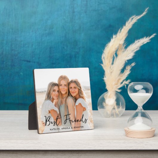 友最高の人BFFベスティーズトレンディー友好フォト フォトプラーク (インサイチュ)