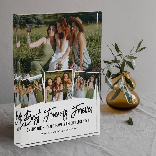 友最高の人Forever Photo Collage フォトブロック