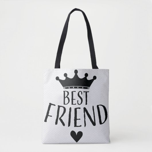 友最高の人QUEENIE BEAR crownロゴtote トートバッグ (正面)