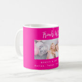 友最高の写真名 コーヒーマグカップ (正面左)