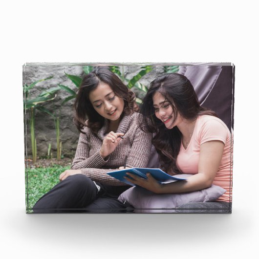 友最高の友のクリスマスの贈り物 フォトブロック (正面)