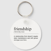 友最高の友の友人定義 キーホルダー (正面)