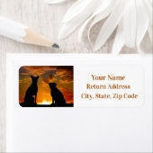 友最高の友の愛犬のパーソナライズ住所 ラベル (インサイチュ)