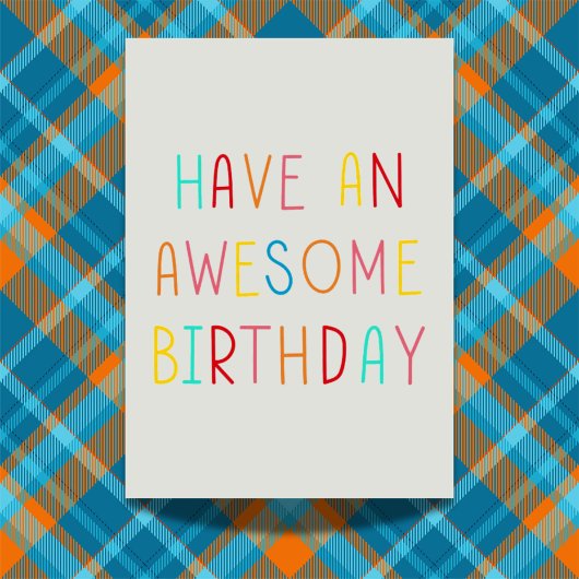 友最高の友の誕生日カード カード