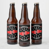 友最高の友アミゴス ビールラベル (ボトル)
