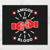 友最高の友アミゴス ビールラベル (シングルラベル)