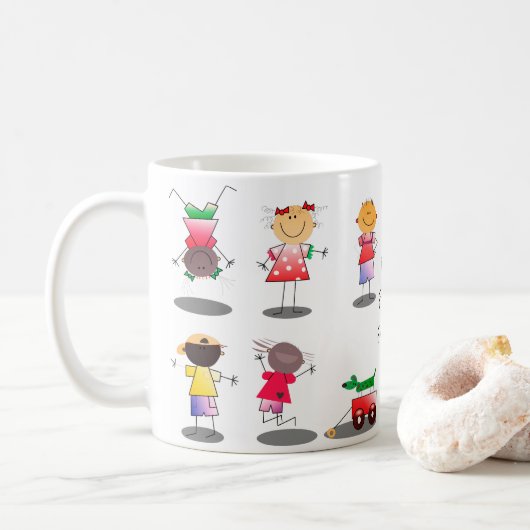 友最高の女の子コーヒーマグ コーヒーマグカップ (ドーナツ)