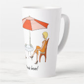 友最高の水ボトル カフェラテマグ (右アングル)