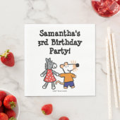 友最高の達が手を握る スタンダードランチョンナプキン (インサイチュ)