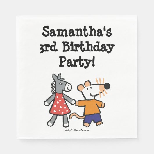 友最高の達が手を握る スタンダードランチョンナプキン (正面)