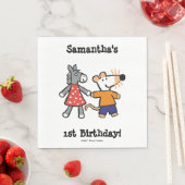 友最高の達が手を握る スタンダードランチョンナプキン (インサイチュ)