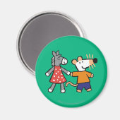 友最高の達が手を握る マグネット (正面/裏面)