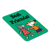 友最高の達が手を握る マグネット (右側)