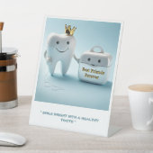 「友最高の達は永遠に：トオとフロス」 台座サイン (インサイチュ)