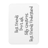 「友最高の達は頼間抜け.....」 ことわざ マグネット (縦)