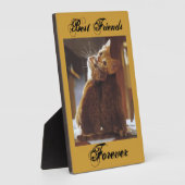 友最高の達プラーク フォトプラーク (側面)