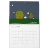 友素晴らしだちカレンダー カレンダー (2月 2027)