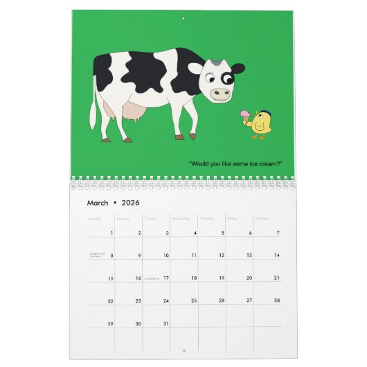 友素晴らしだちカレンダー カレンダー (3月 2026)