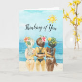 友考え友の友 カード (黄色い花)