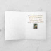 友親愛人がん勇気付けられる カード (内部)