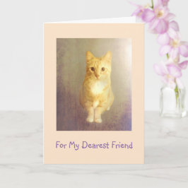 友親愛人がん勇気付けられる カード