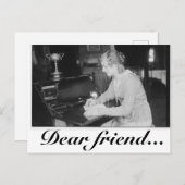 友親愛人はがき ポストカード (正面/裏面)