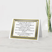 『友賛美情』 カード (正面)