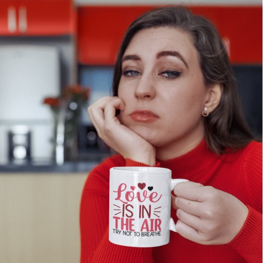 友達おもしろいに皮肉を込めて贈るバレンタイン マグカップ