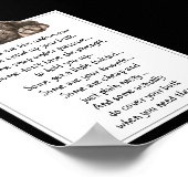 友達おもしろいの引用文は下着のようなもの ポスター (角)