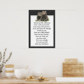 友達おもしろいの引用文は下着のようなもの ポスター (キッチン)