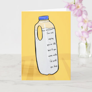 友達おもしろい用誕生日カード – 最初にスニフ カード