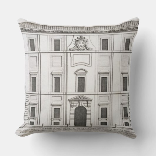 「友達からのPalazzo del Collegio deのプロパガンダFide、 クッション (正面)