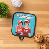 友達がいないと…ポット保持者 鍋敷き (トップダウン)