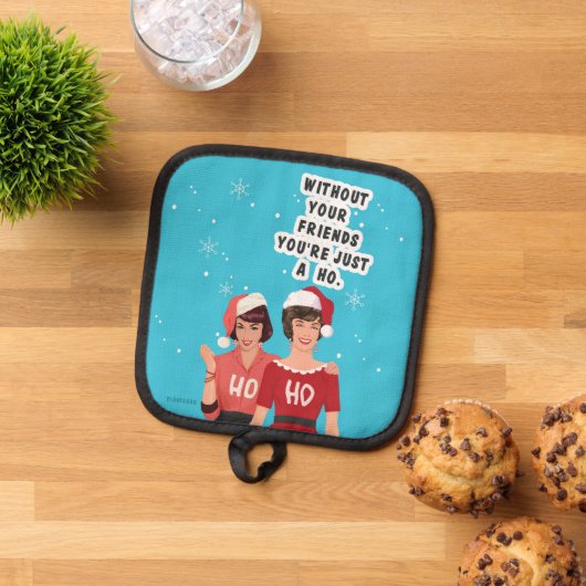 友達がいなくて… 鍋敷き (トップダウン)