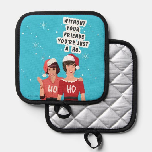 友達がいなくて… 鍋敷き (正面/裏面)