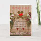 友達がいることを知って サンキューカード (正面)