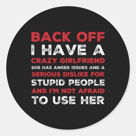 友達がいるの熱狂するよ ラウンドシール (正面)