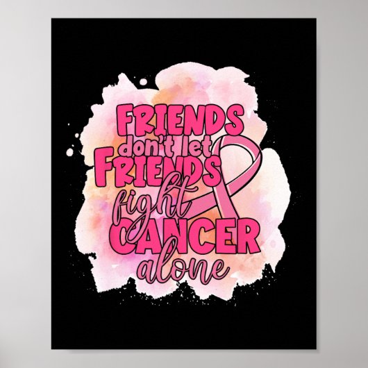 友達ががんと闘うのはやめなさい ポスター (正面)