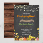 友達がパーティーの招待状をくれる 招待状 (正面/裏面)