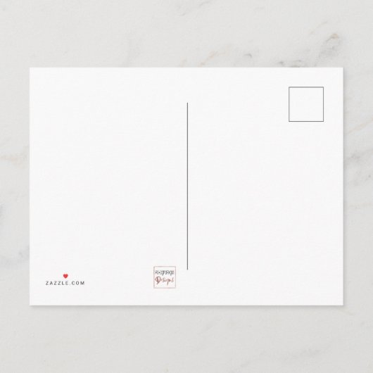 友達が世界で美しい犬の猫を白くする ポストカード (裏面)