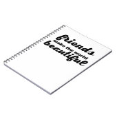 友達が世界を美しくする ノートブック (左側)