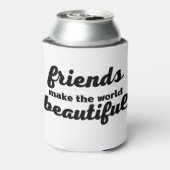 友達が世界を美しくする 缶クーラー (缶裏面)