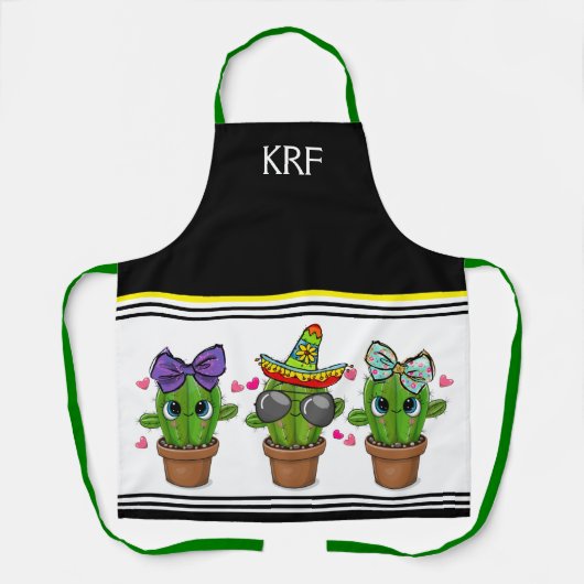 友達が固まる エプロン (正面)