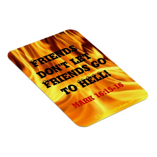 友達が地獄に堕ちるのを許さない マグネット (右側)